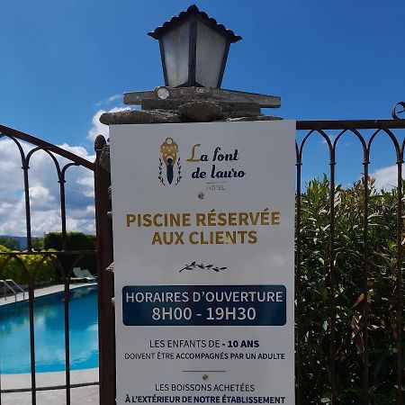 Hotel Font De Lauro Saumane-de-Vaucluse Eksteriør bilde